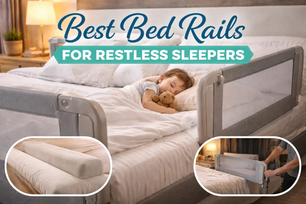 Best Bed Rails for Restless Sleepers banners